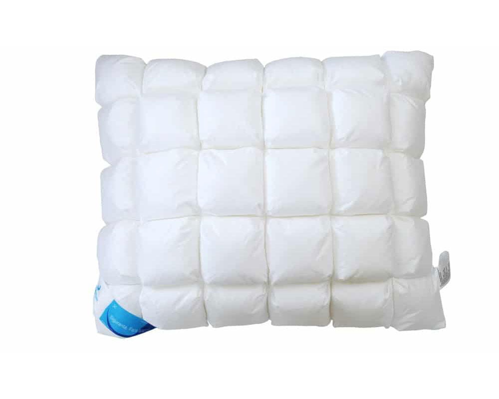 Green Future Life Párna, bordázott, nanoszálas, fehér, pamut huzattal Green Future Life Párna, bordázott, nanoszálas, fehér, pamut huzattal