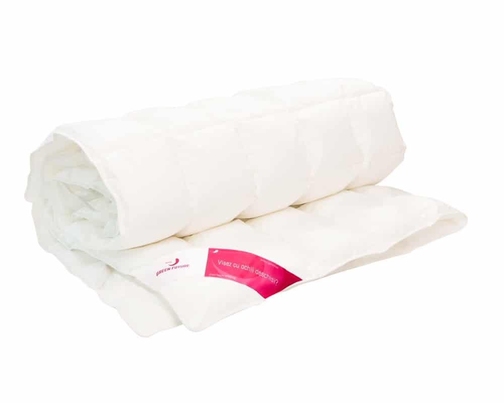 Green Future Feeling 50% Lúdpehely, 50% Lúdtoll Matracvédő Green Future Feeling 50% Lúdpehely, 50% Lúdtoll Matracvédő