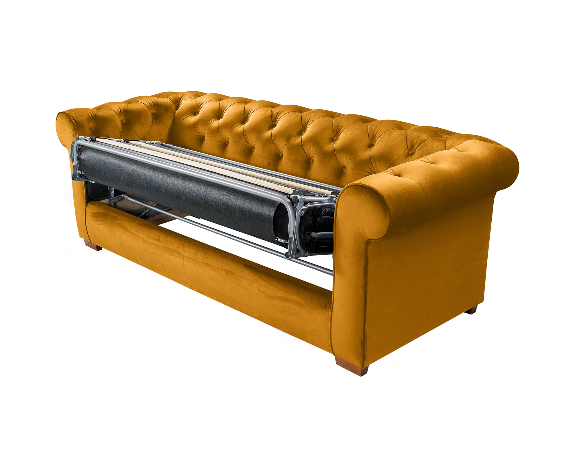 10_canape Chesterfield_Mustard