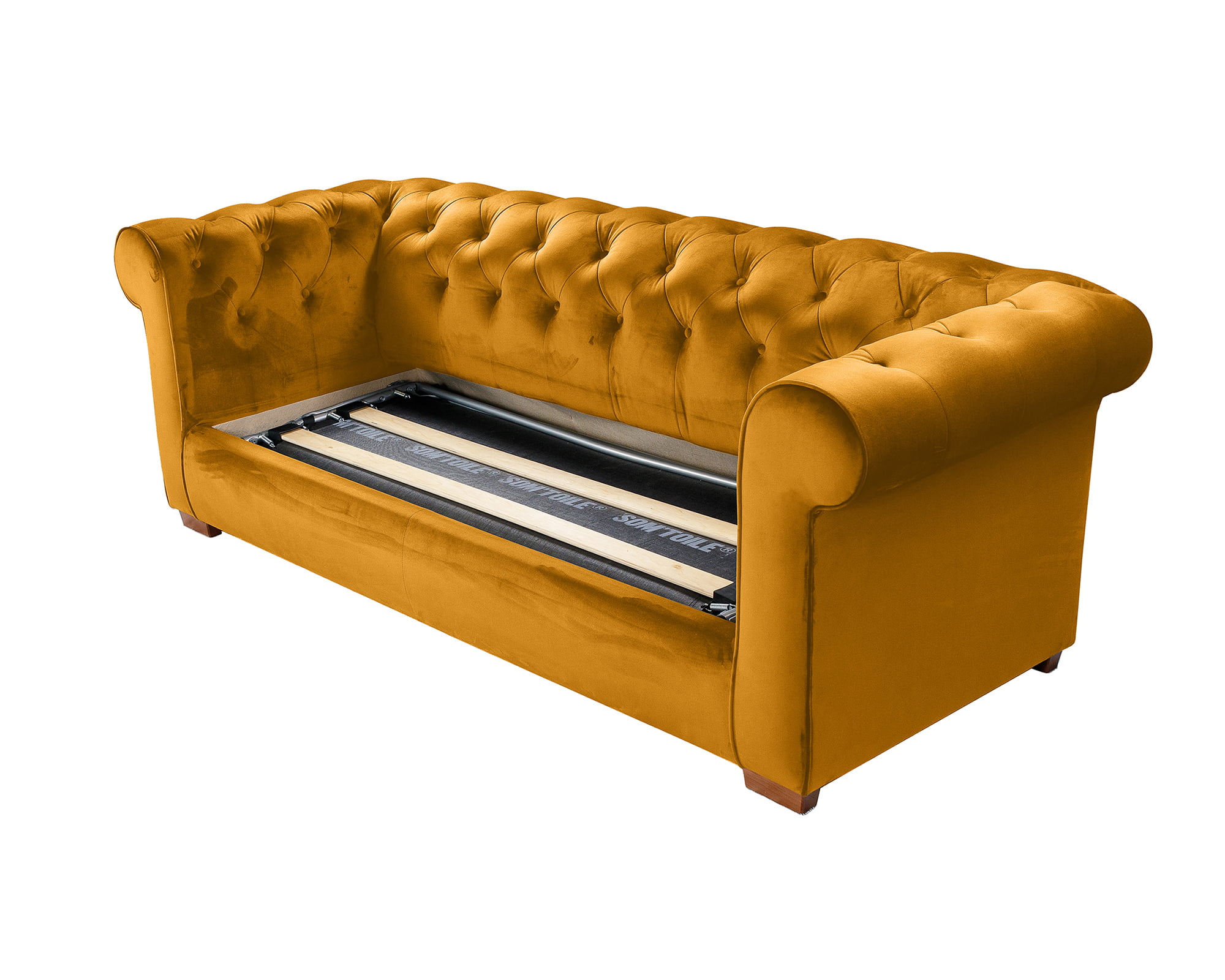 11_canapea Chesterfield_Mustard