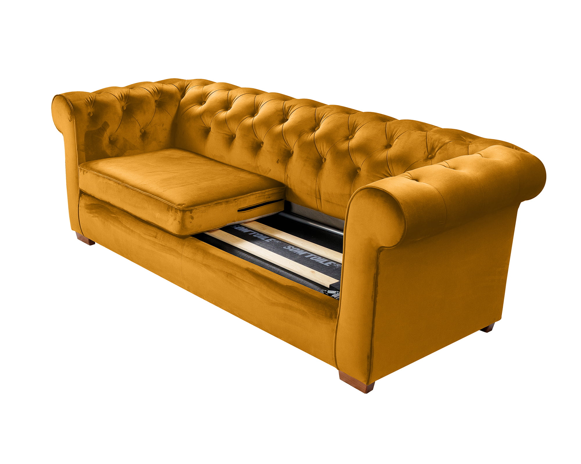 12_canapea Chesterfield_Mustard
