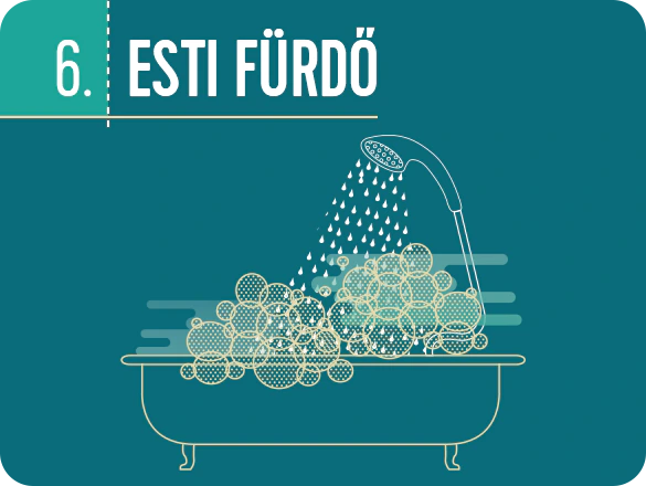 Az ideális alvás 100 titka – Esti fürdő