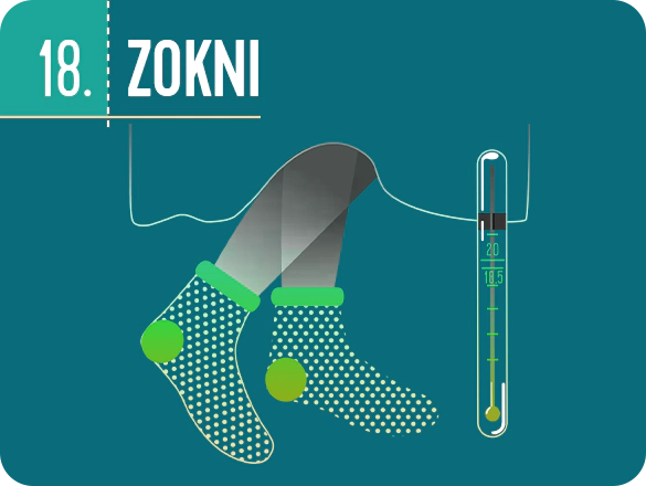 Az ideális alvás 100 titka – Zokni