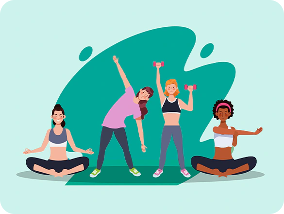 Lazító gyakorlatok estére, a pihentető alvásért